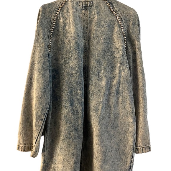 Women’s Studded Jean Jacket 1980s - Picture 3 of 13
